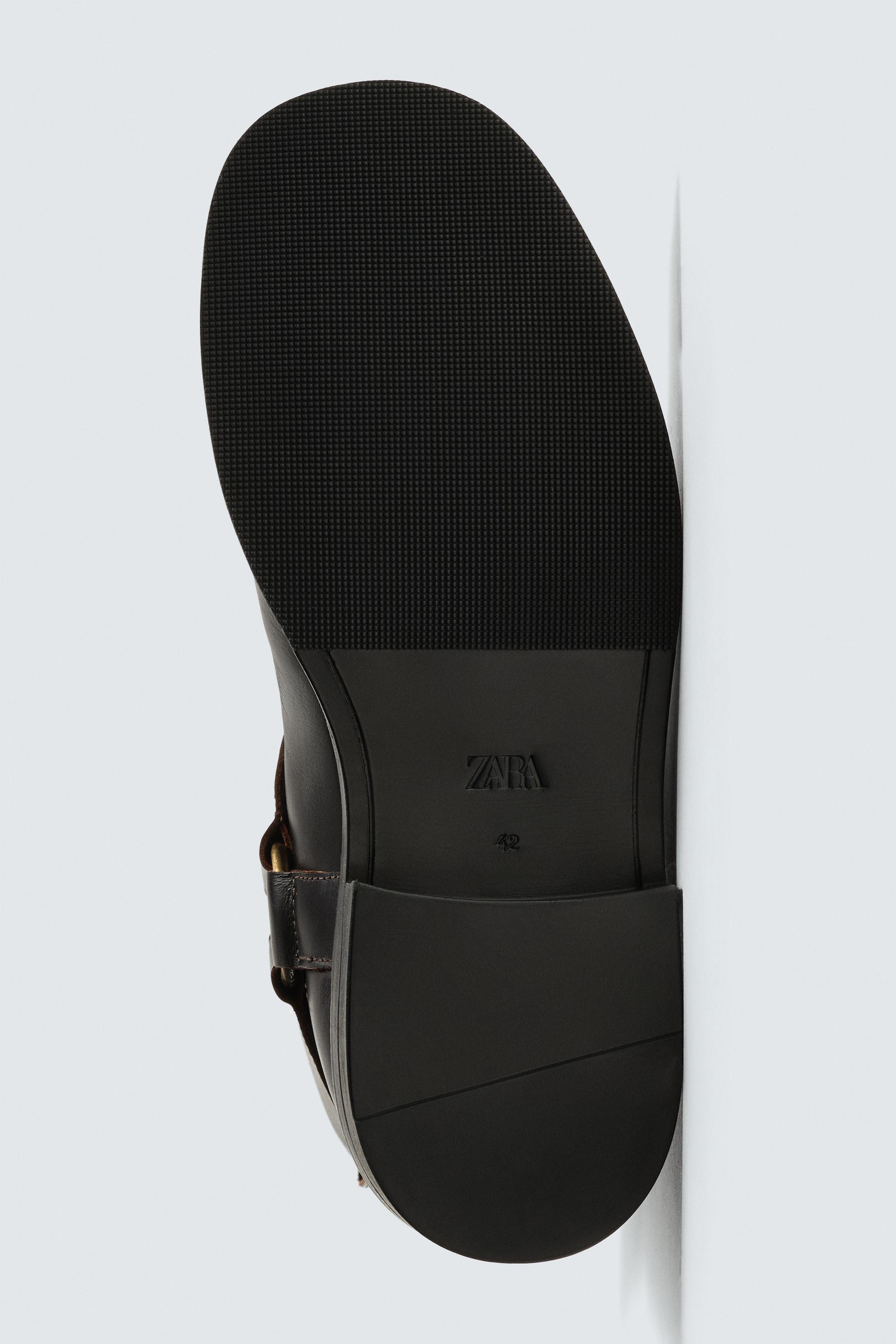 HARNESS LEATHER BOOTS